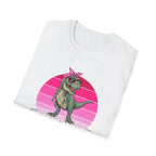 Personalized Cat T-Shirt — Mamasaurus Illustration (Add Name)