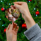 Ceramic Ornament – “For the Sweetest Aunt Nancy” Personalized Holiday Keepsake