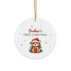 Copy of Ceramic Ornament – “For the Sweetest Aunt Nancy” Personalized Holiday Keepsake