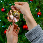 Ceramic Ornament – “For the Sweetest Aunt Nancy” Personalized Holiday Keepsake