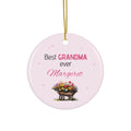 Ceramic Ornament – “For the Sweetest Aunt Nancy” Personalized Holiday Keepsake