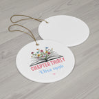 Copy of Copy of Ceramic Ornament – “For the Sweetest Aunt Nancy” Personalized Holiday Keepsake