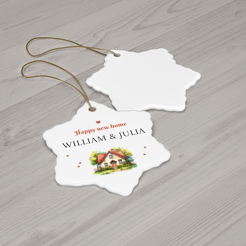 Koala Holding Heart Ceramic Ornament — Cute Baby Nursery & Valentine Keepsake