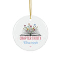 Copy of Copy of Ceramic Ornament – “For the Sweetest Aunt Nancy” Personalized Holiday Keepsake