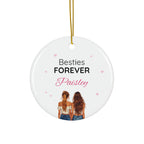 Ceramic Ornament – “For the Sweetest Aunt Nancy” Personalized Holiday Keepsake