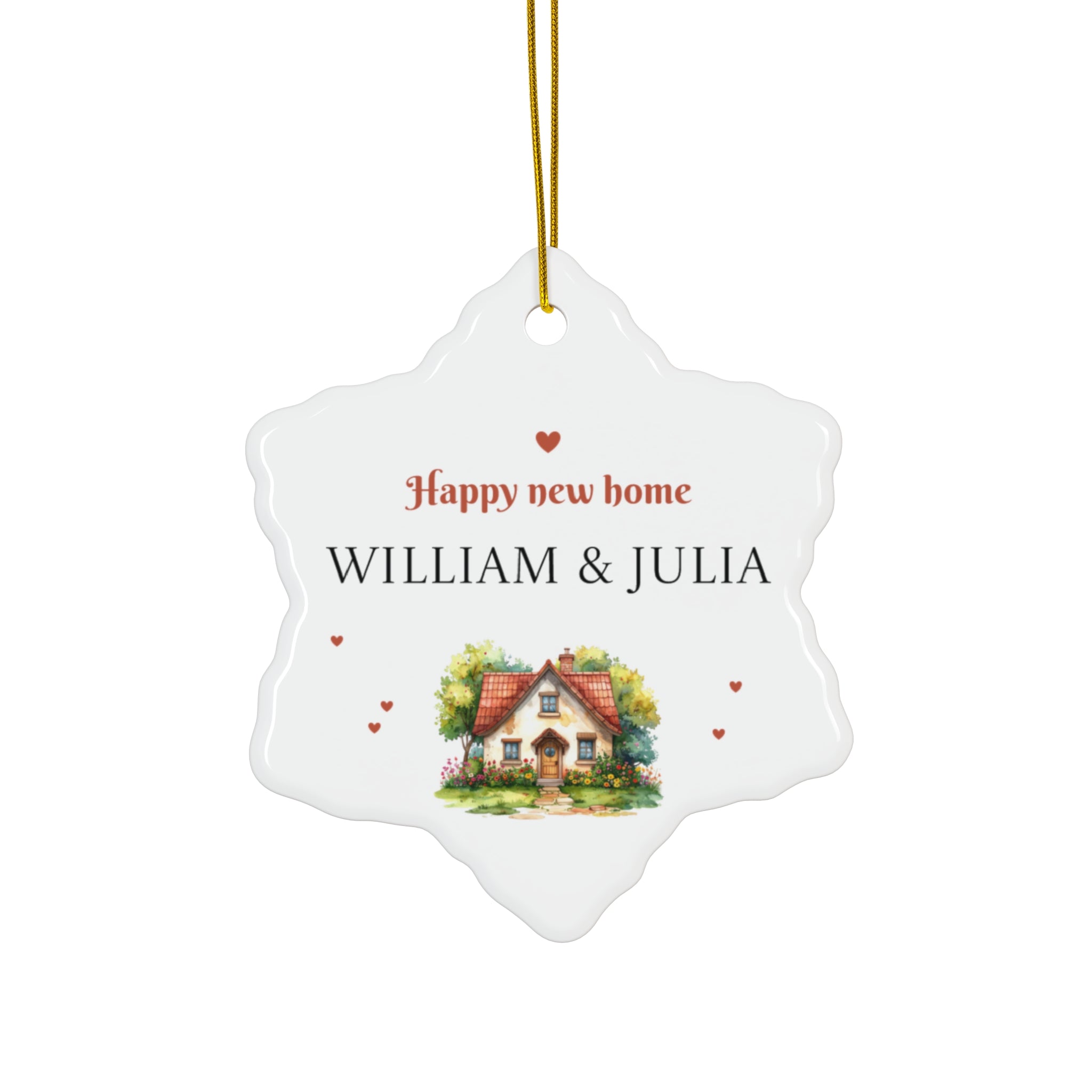 Koala Holding Heart Ceramic Ornament — Cute Baby Nursery & Valentine Keepsake