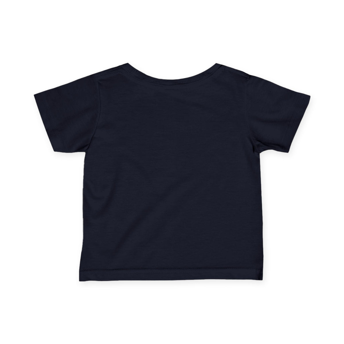 Personalized Infant Tee – Blue Birthday Dinosaur "1" with Name