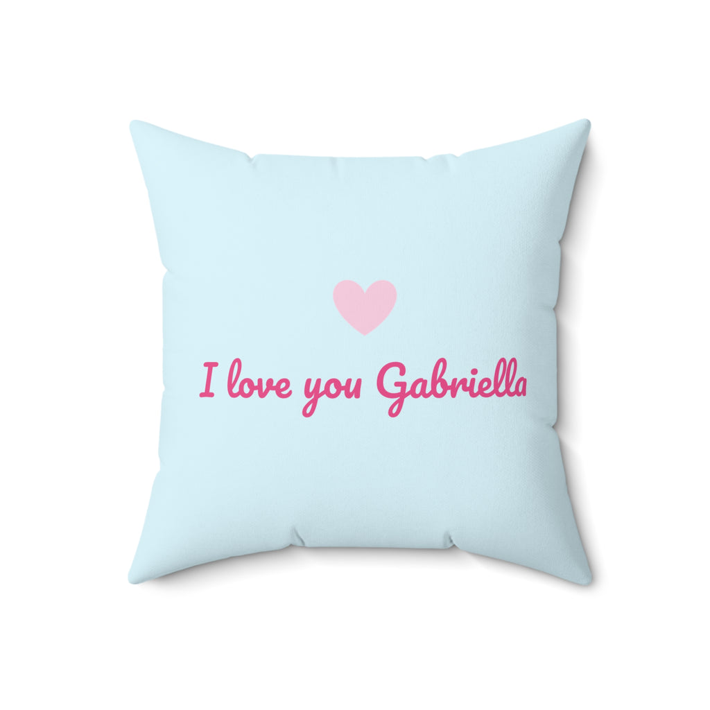 I love you