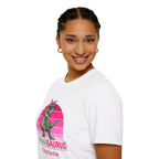 Personalized Cat T-Shirt — Mamasaurus Illustration (Add Name)